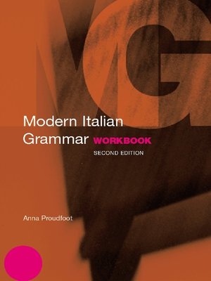 cover image of Modern Italian Grammar Workbook